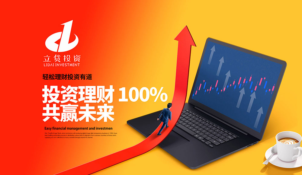 立贷投资 VI 宣传应用设计_金融品牌宣传物料展示