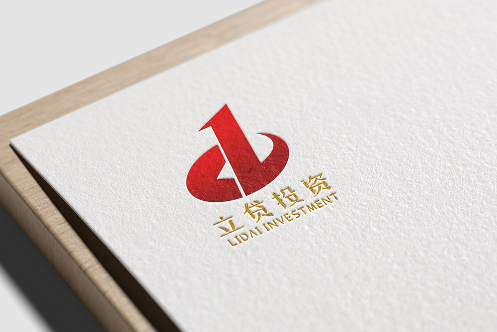 立贷投资 VI 基础系统_金融品牌标准色标准字体设计
